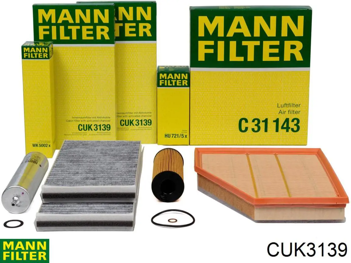 Filtr kabiny Mann-Filter CUK3139 cena, od 21,84 USD