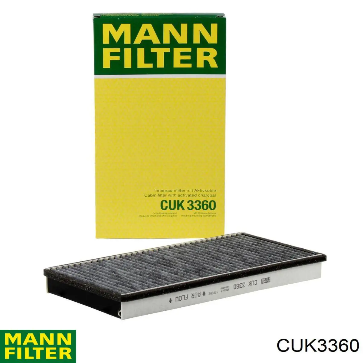 Filtr kabiny Mann-Filter CUK3360 cena, od 18,26 USD