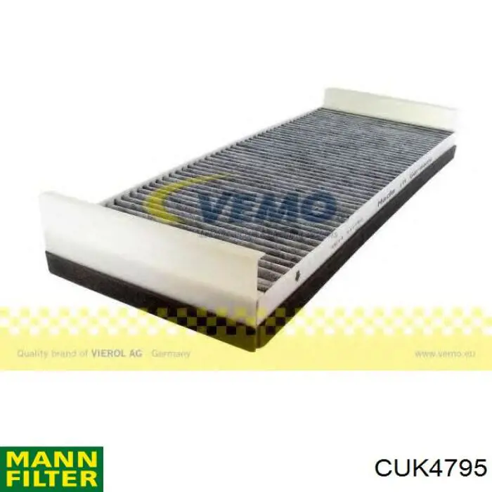 Filtr kabiny Mann-Filter CUK4795 cena, od 32,14 USD