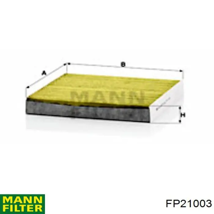 Filtr kabiny Mann-Filter FP21003 cena, od 15,99 USD