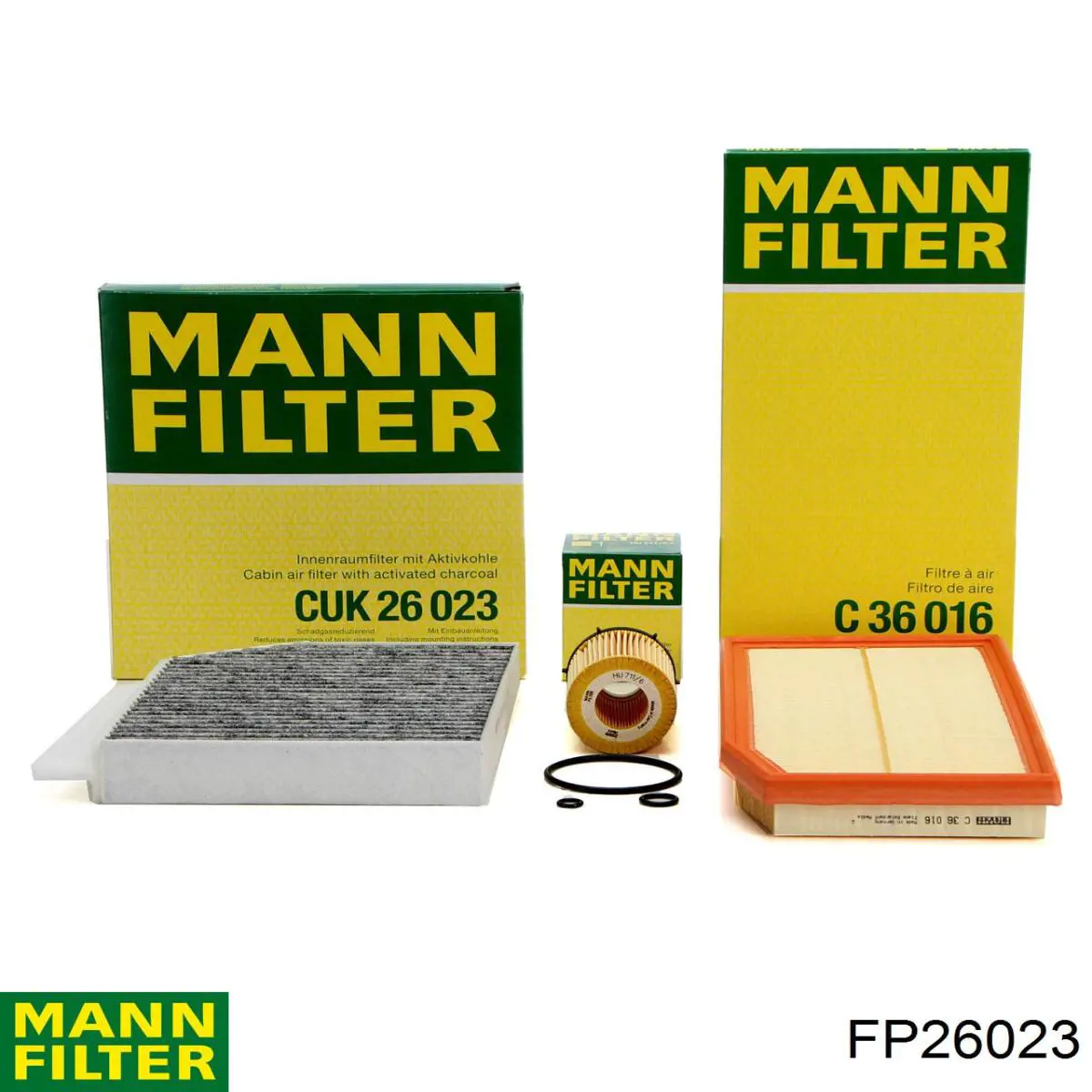 FP26023 Mann-Filter Filtr kabiny