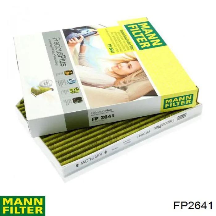 Filtr kabiny Mann-Filter FP2641 cena, od 23,12 USD