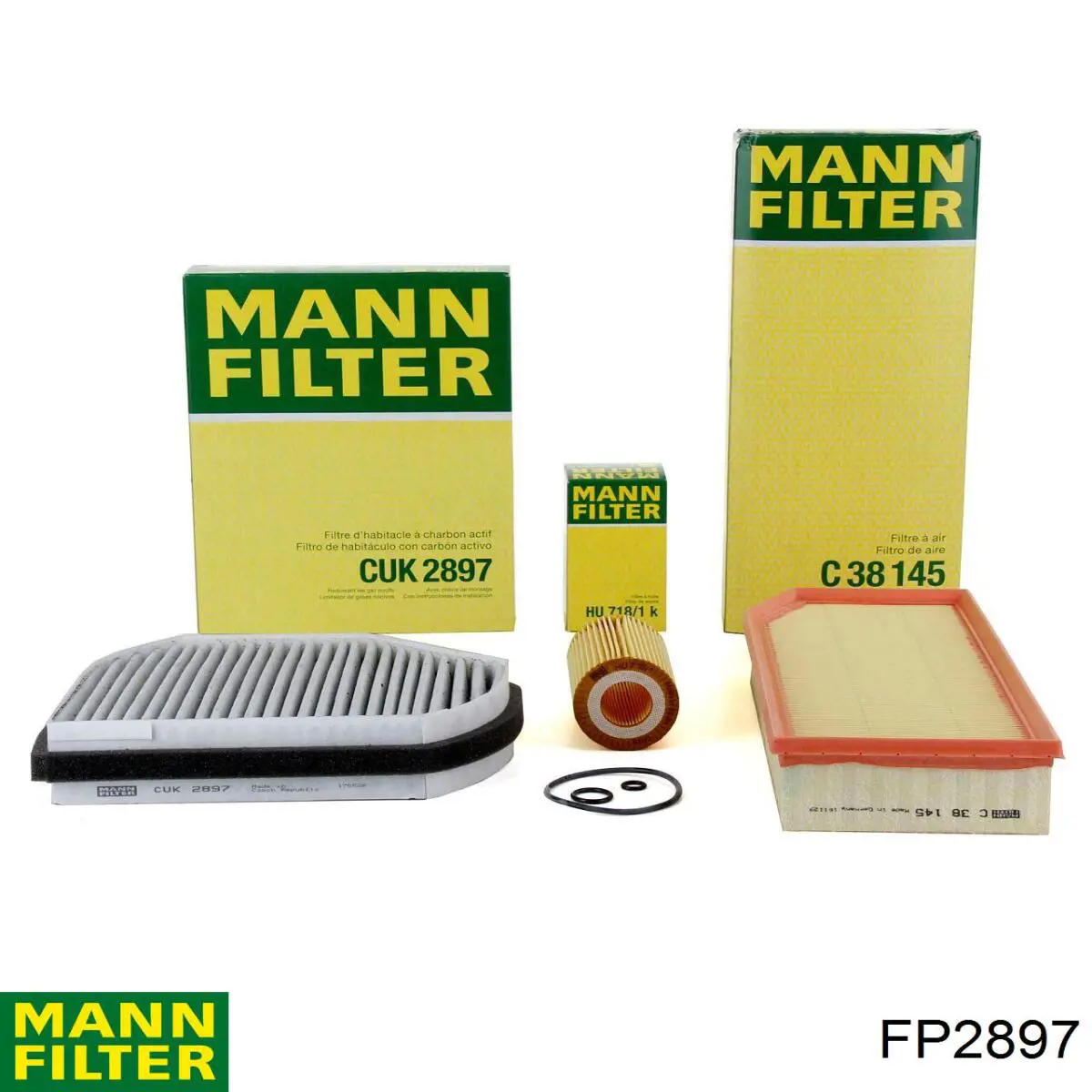 Do koszyka FP2897 Mann-Filter Filtr kabiny