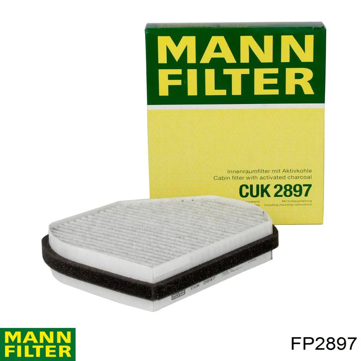 Filtr kabiny Mann-Filter FP2897 cena, od 19,47 USD