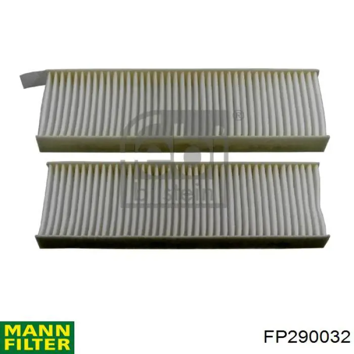 Do koszyka FP290032 Mann-Filter Filtr kabiny