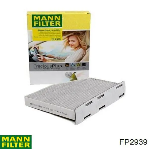 Do koszyka FP2939 Mann-Filter Filtr kabiny
