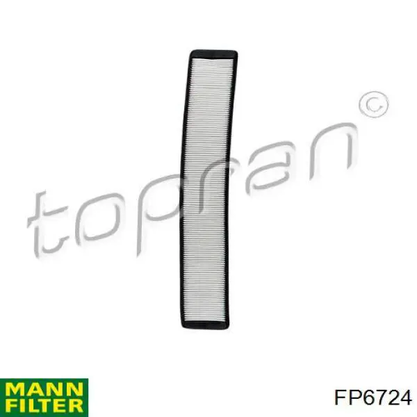 Do koszyka FP6724 Mann-Filter Filtr kabiny