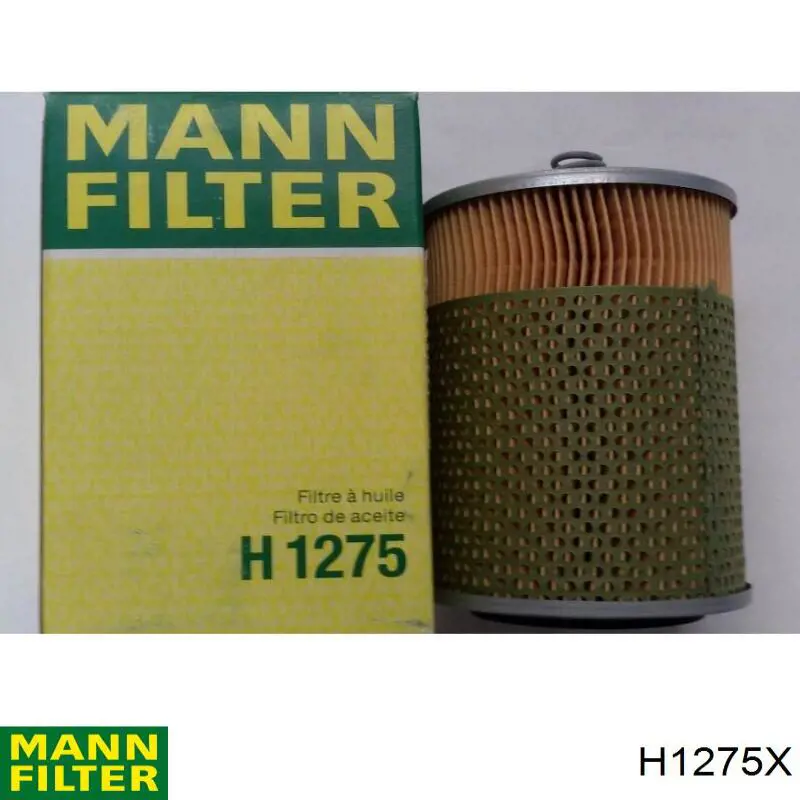 Do koszyka H1275X Mann-Filter Filtr oleju
