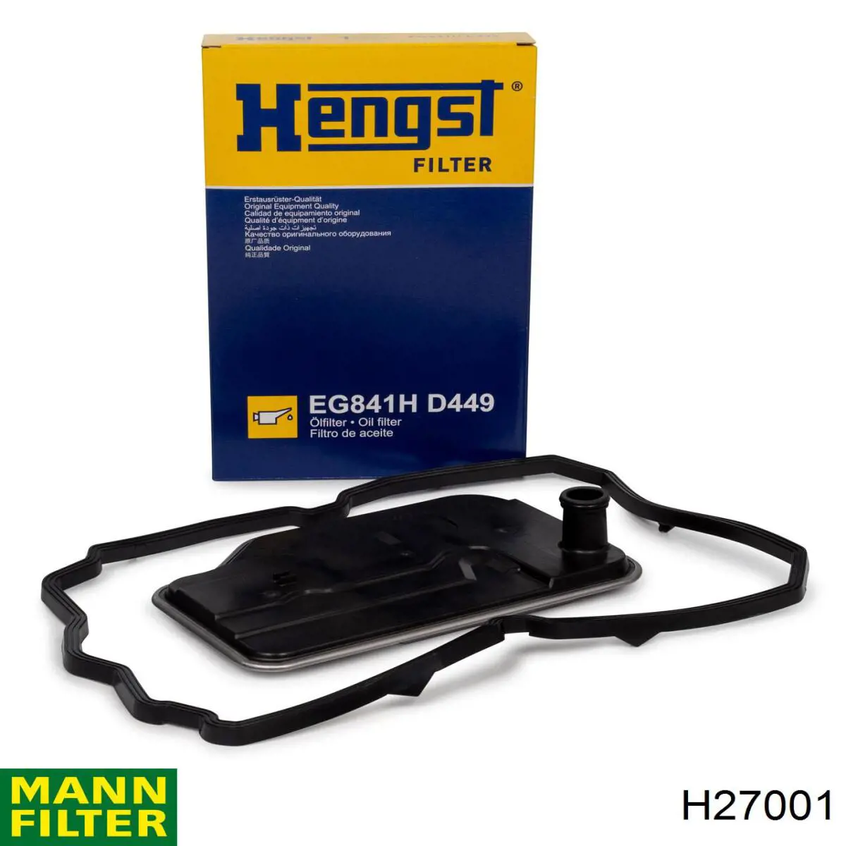 Do koszyka H27001 Mann-Filter Filtr automatycznej skrzyni biegów