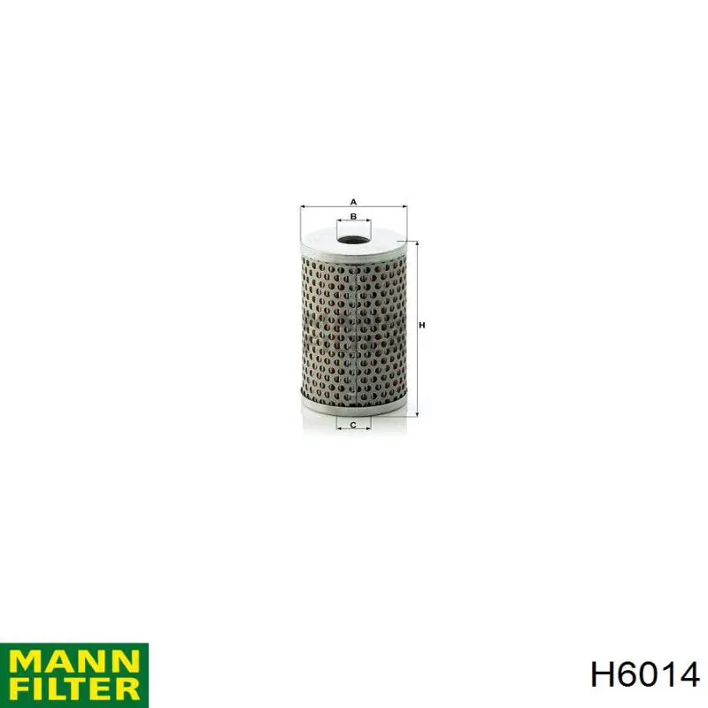 Filtr układu wspomagania kierowniczego Mann-Filter H6014 cena, od 7,75 USD