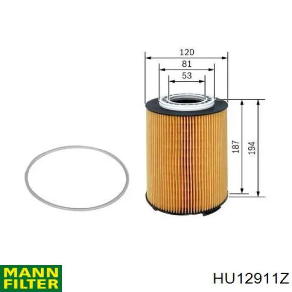 Filtr oleju Mann-Filter HU12911Z cena, od 39,47 USD