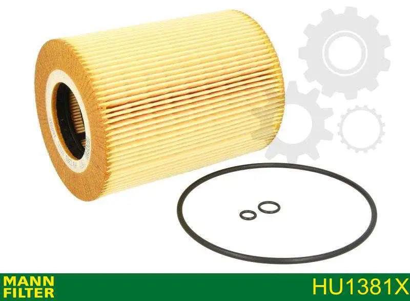 HU1381X Mann-Filter Filtr oleju