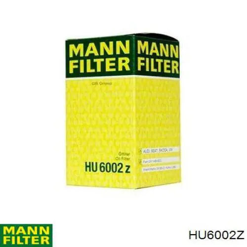 HU6002Z Mann-Filter Filtr oleju