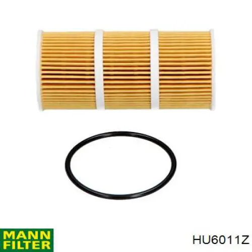 Do koszyka HU6011Z Mann-Filter Filtr oleju