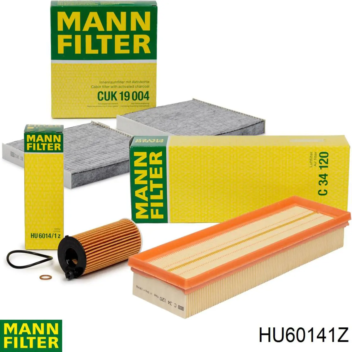 Filtr oleju HU60141Z Mann-Filter