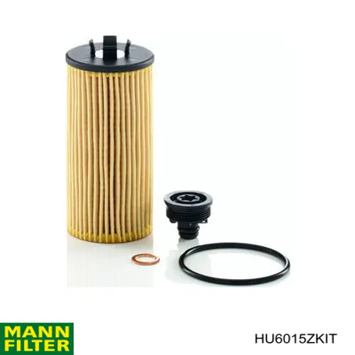 HU6015ZKIT Mann-Filter Filtr oleju