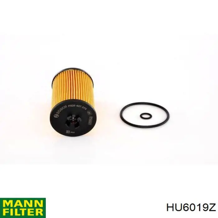 Do koszyka HU6019Z Mann-Filter Filtr oleju