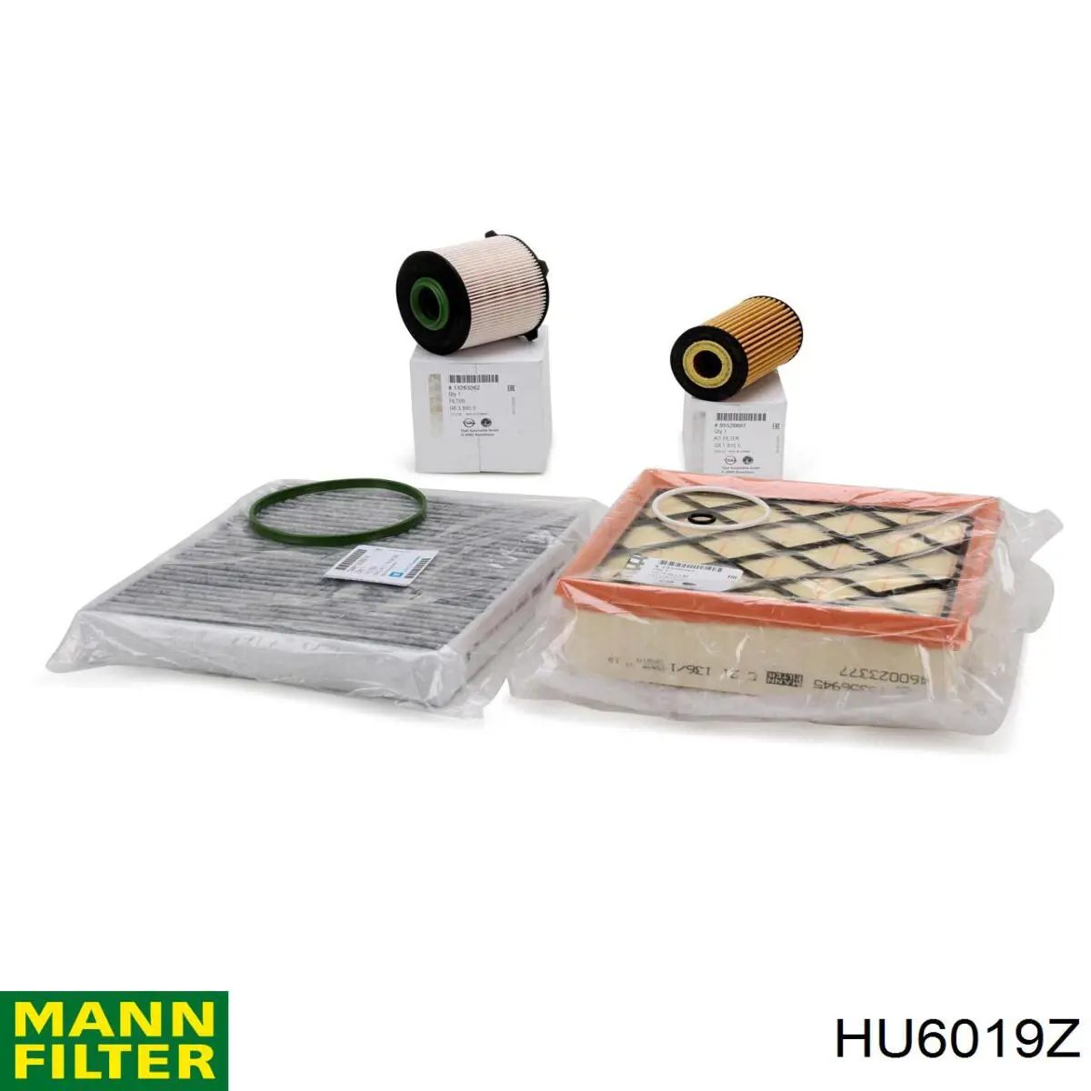 HU6019Z Mann-Filter Filtr oleju