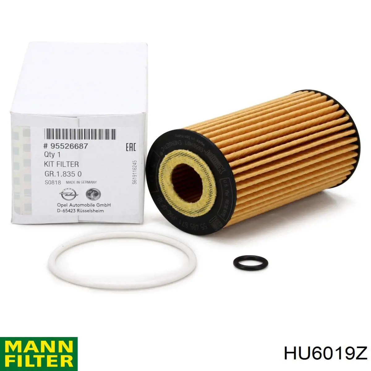 Do koszyka HU6019Z Mann-Filter Filtr oleju