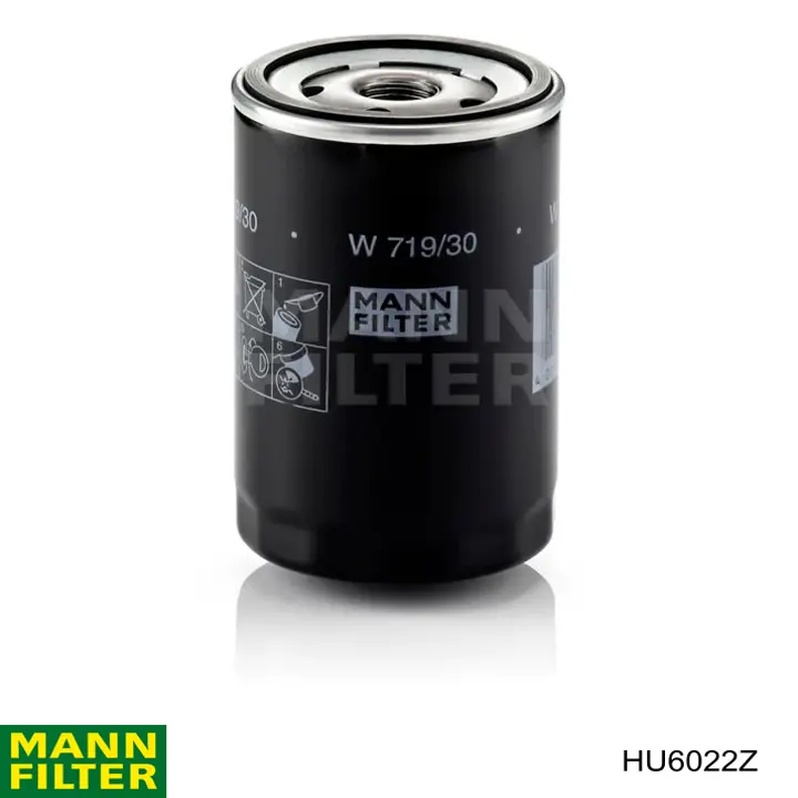 HU6022Z Mann-Filter Filtr oleju