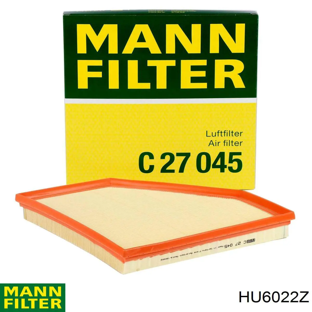 Do koszyka HU6022Z Mann-Filter Filtr oleju