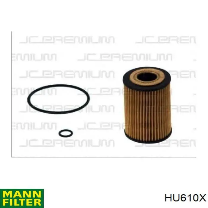 Do koszyka HU610X Mann-Filter Filtr oleju