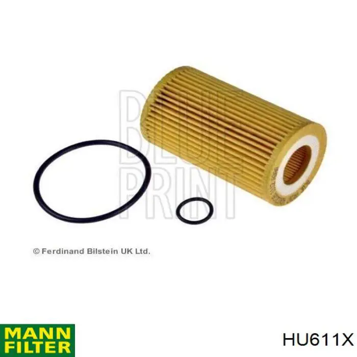 Filtr oleju Mann-Filter HU611X cena, od 7,76 USD