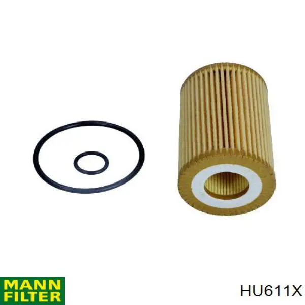 HU611X Mann-Filter Filtr oleju