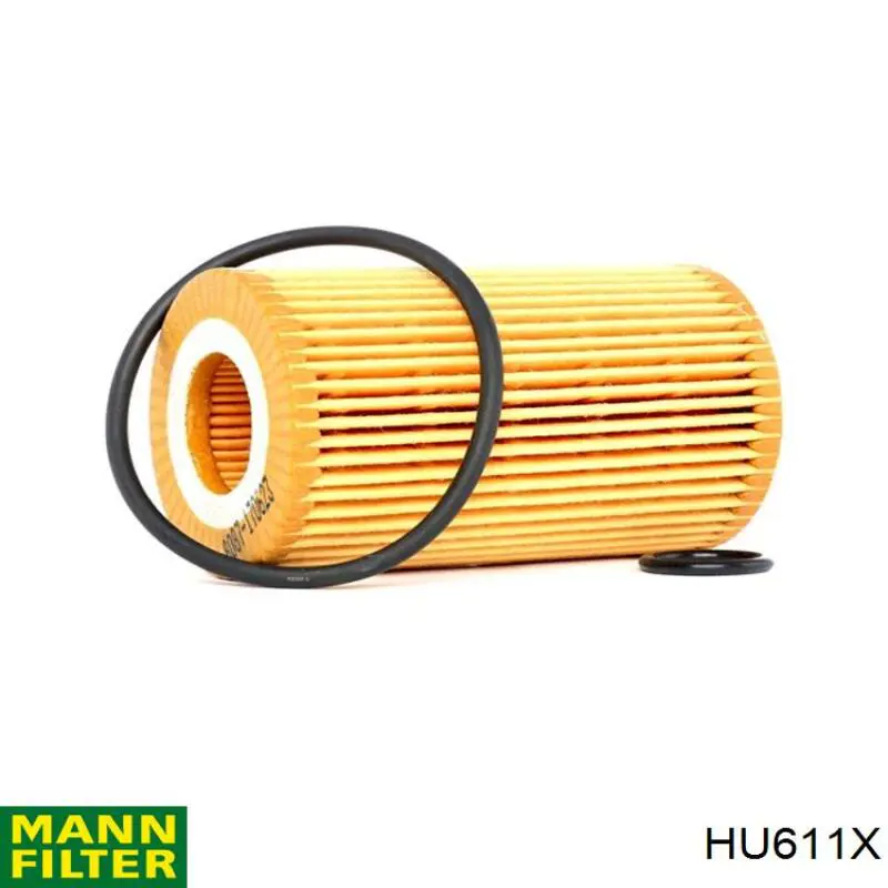 Filtr oleju Mann-Filter HU611X cena, od 7,76 USD