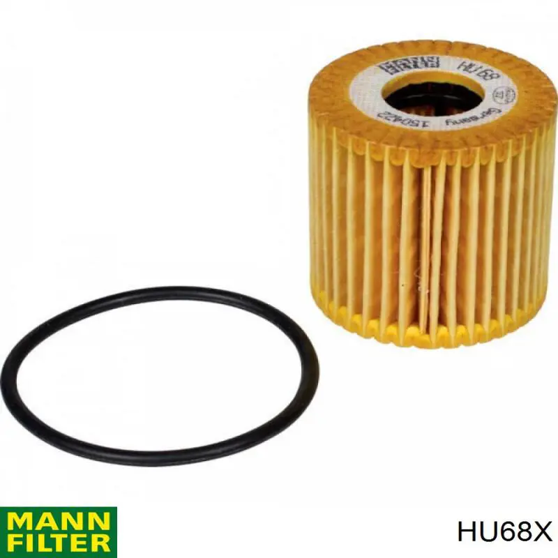 Do koszyka HU68X Mann-Filter Filtr oleju