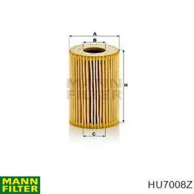HU7008Z Mann-Filter Filtr oleju