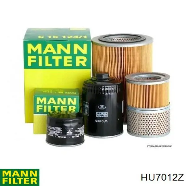 Do koszyka HU7012Z Mann-Filter Filtr oleju