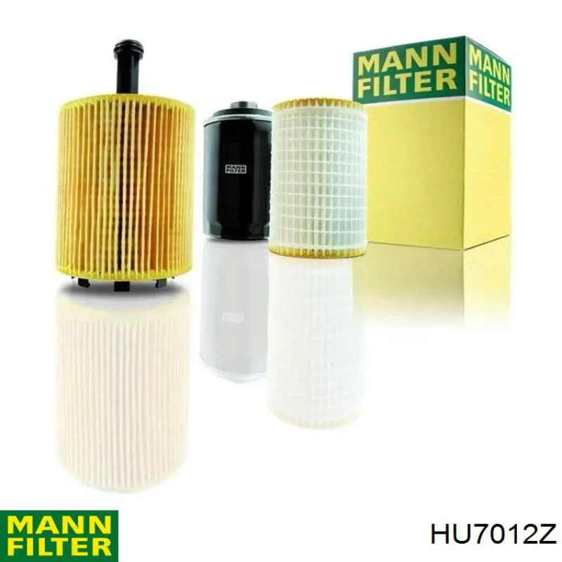 Do koszyka HU7012Z Mann-Filter Filtr oleju
