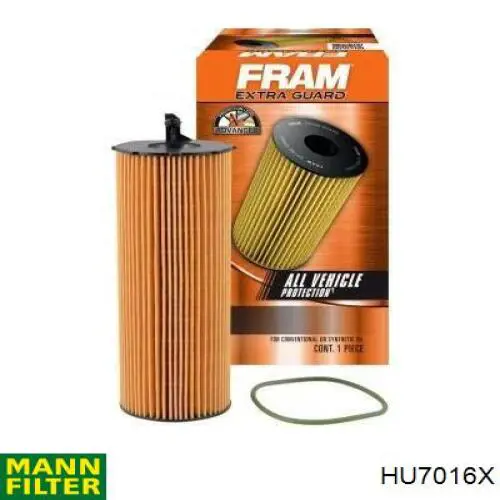 HU7016X Mann-Filter Filtr oleju