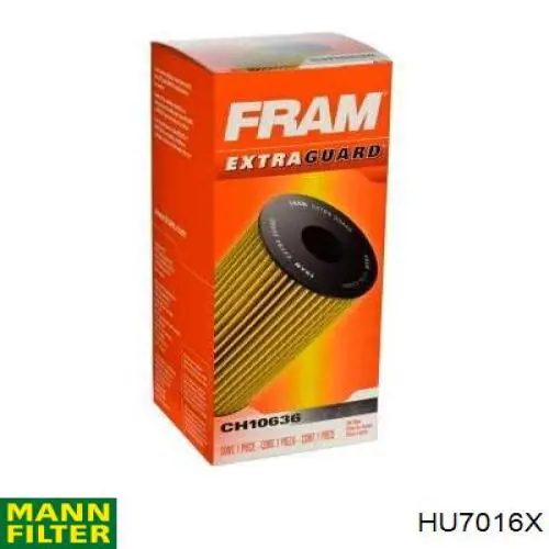 Filtr oleju Mann-Filter HU7016X cena, od 41,98 USD