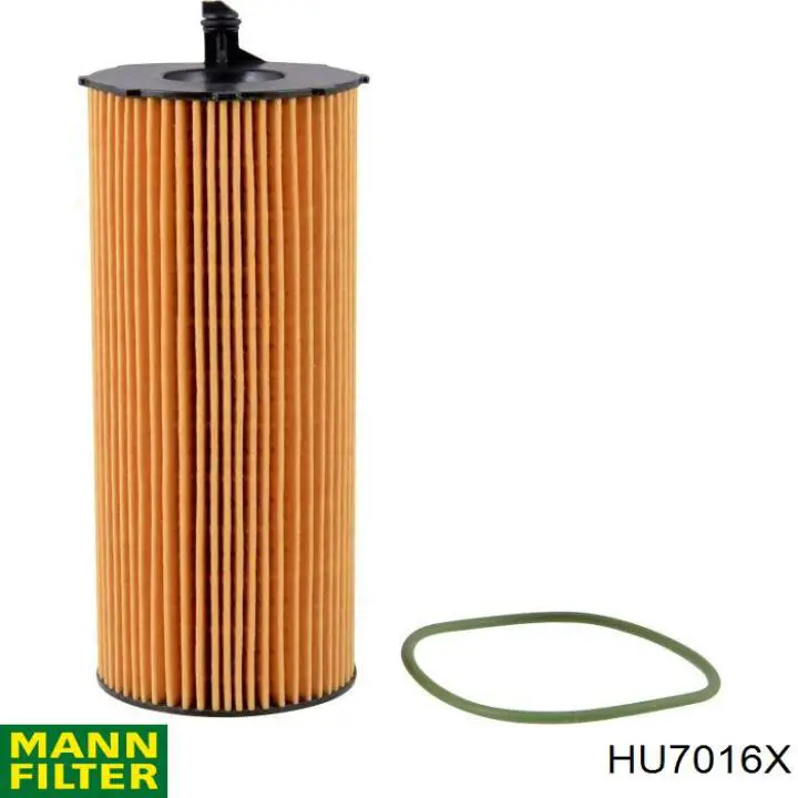 Do koszyka HU7016X Mann-Filter Filtr oleju