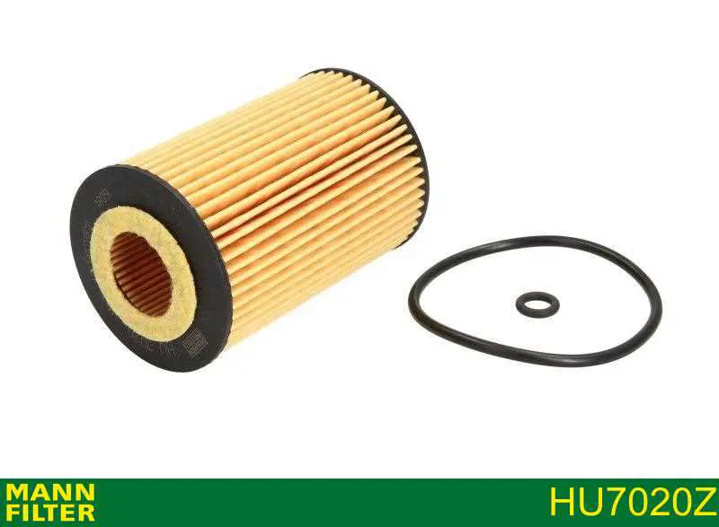Filtr oleju Mann-Filter HU7020Z cena, od 9,05 USD