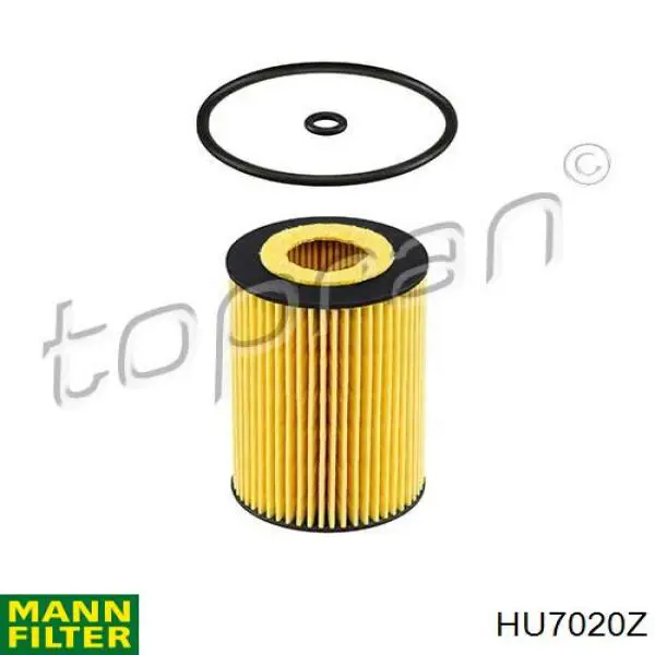 Filtr oleju HU7020Z Mann-Filter