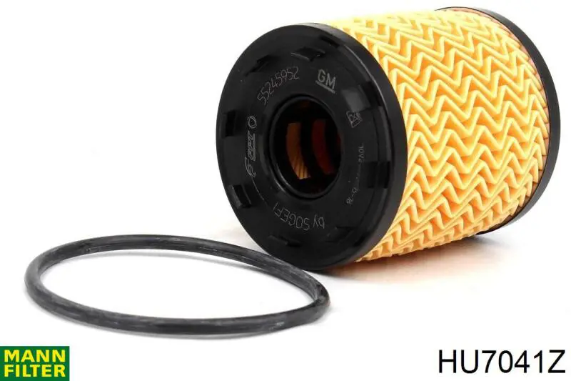 Do koszyka HU7041Z Mann-Filter Filtr oleju