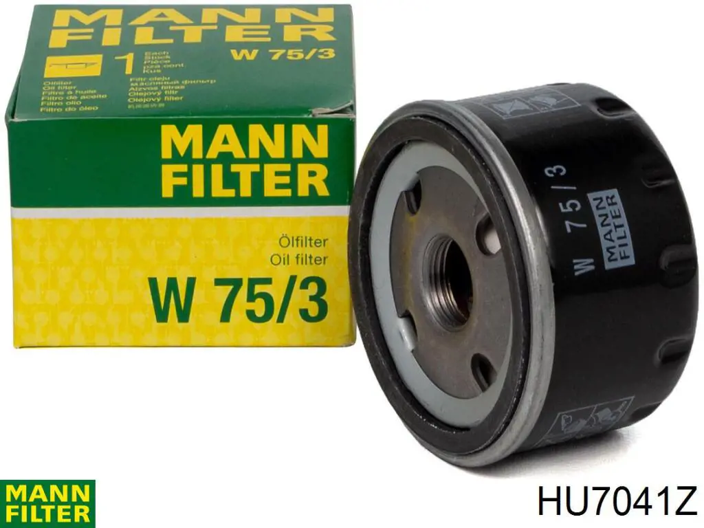 Do koszyka HU7041Z Mann-Filter Filtr oleju