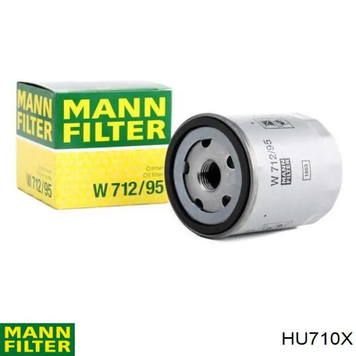 Do koszyka HU710X Mann-Filter Filtr oleju