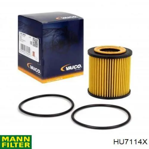 Do koszyka HU7114X Mann-Filter Filtr oleju