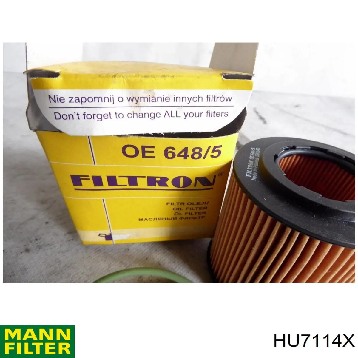 Filtr oleju HU7114X Mann-Filter