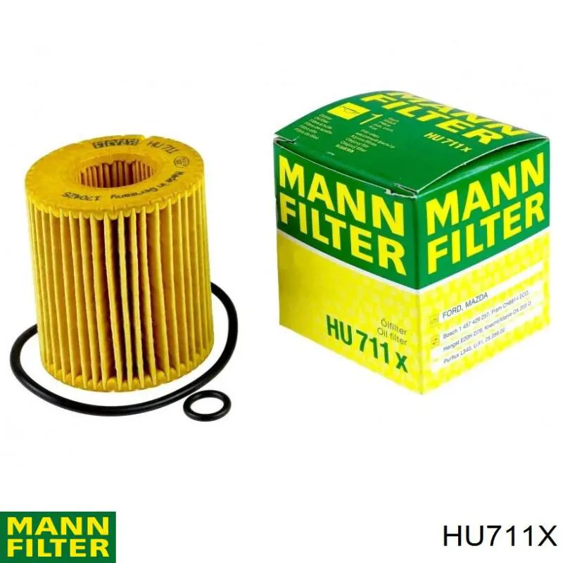Filtr oleju Mann-Filter HU711X cena, od 7,31 USD