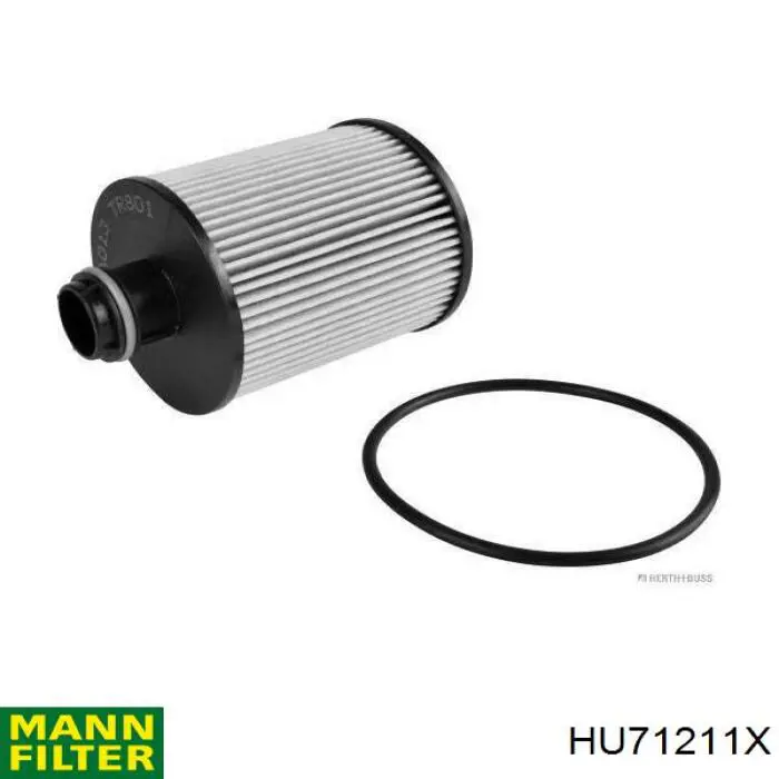 Do koszyka HU71211X Mann-Filter Filtr oleju