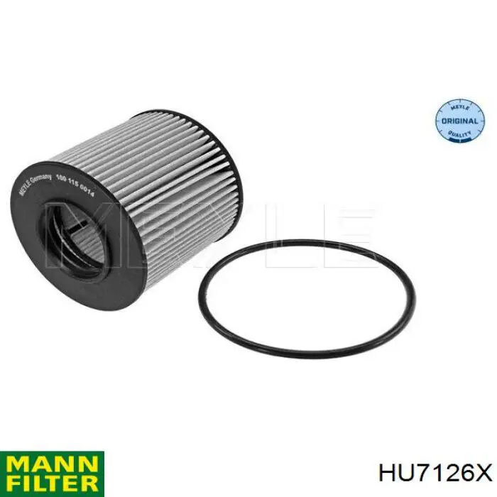 HU7126X Mann-Filter Filtr oleju