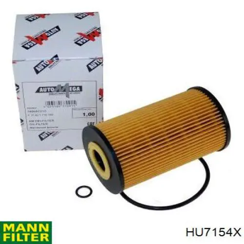 Do koszyka HU7154X Mann-Filter Filtr oleju