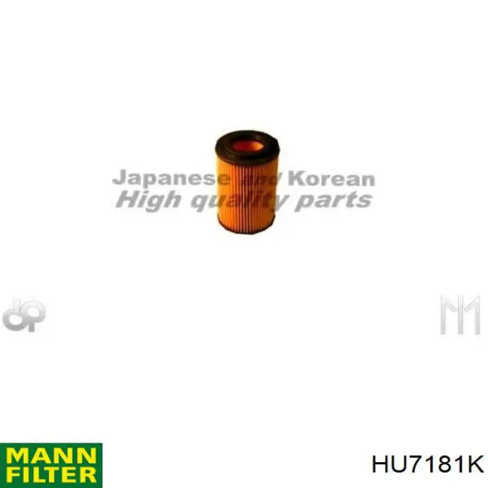 Filtr oleju Mann-Filter HU7181K