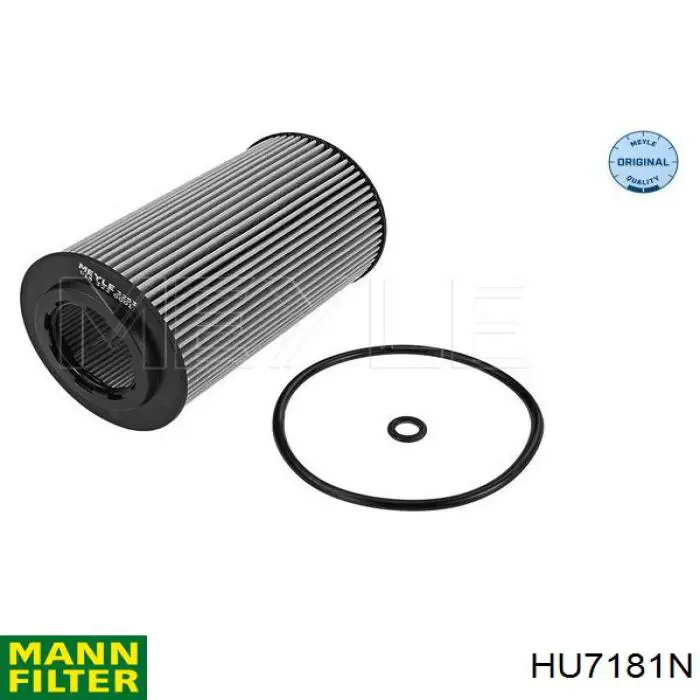 HU7181N Mann-Filter Filtr oleju