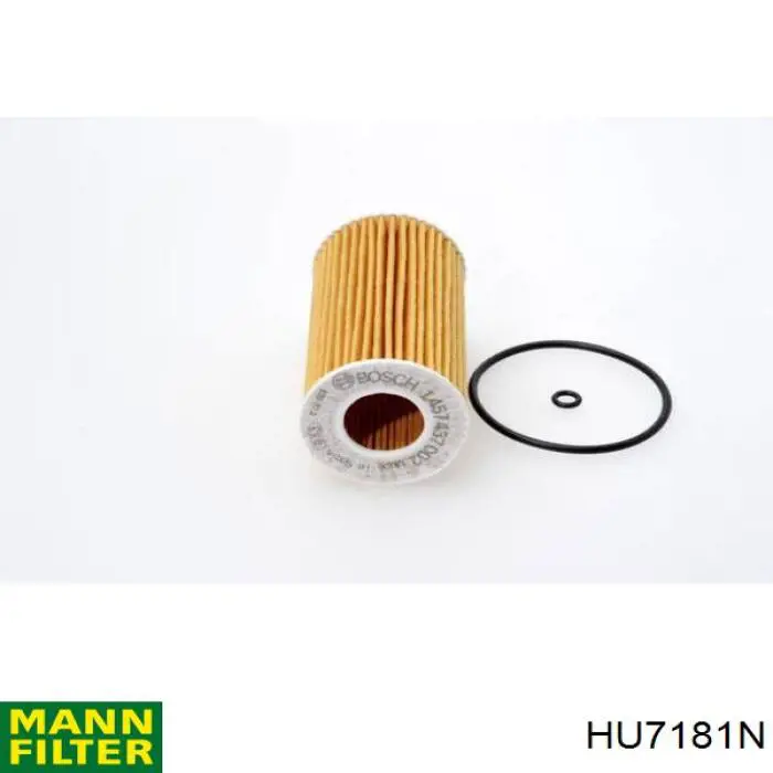 HU7181N Mann-Filter Filtr oleju